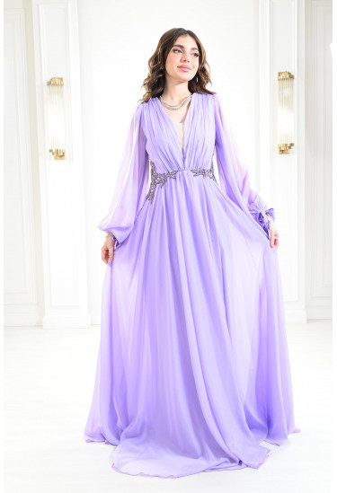 فستان سهرة شيفون 