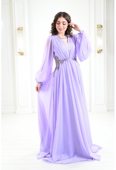 فستان سهرة شيفون 