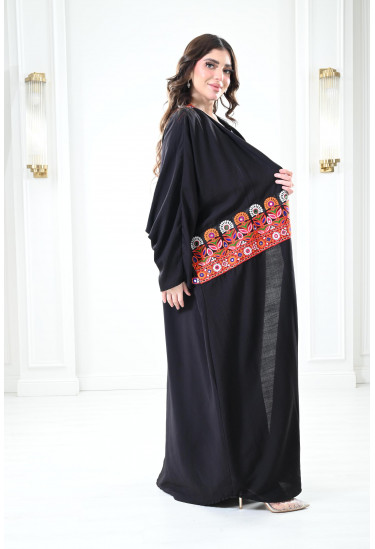 بشت كيمونو مطرزة