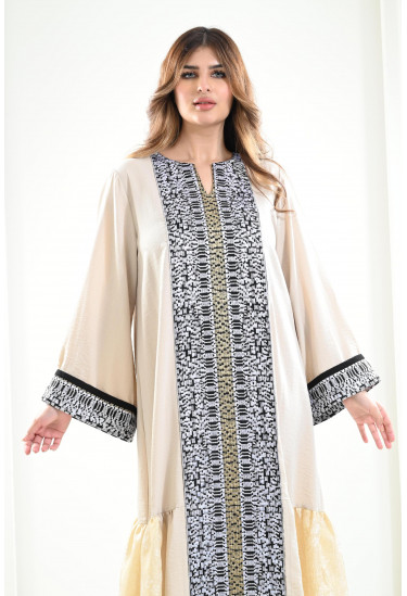 جلابية مطرز غير تقليدية