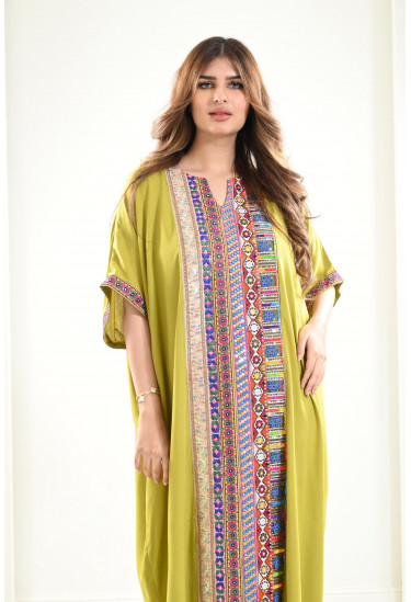 جلابية طويلة نصف كم