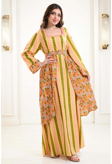 جلابية أستقبال مزخرفة جلابية أستقبال مزخرفة