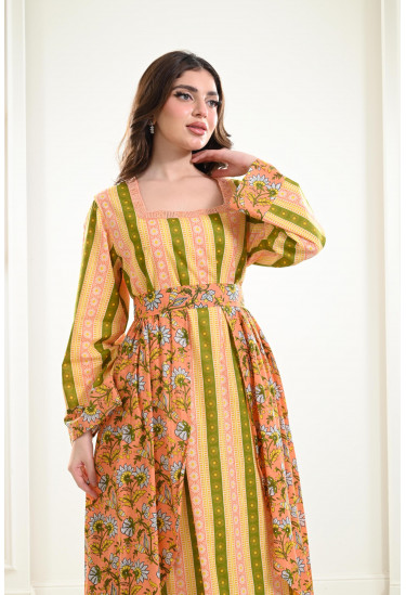 جلابية أستقبال مزخرفة جلابية أستقبال مزخرفة