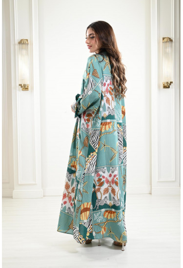 جلابية صيفية طويلة