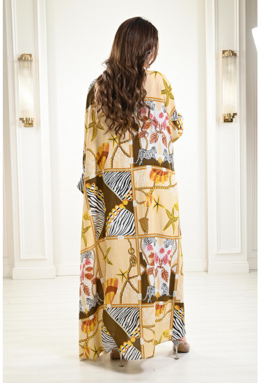 جلابية صيفية طويلة