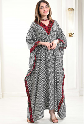 جلابية فراشة طويلة