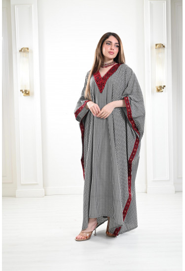 جلابية فراشة طويلة