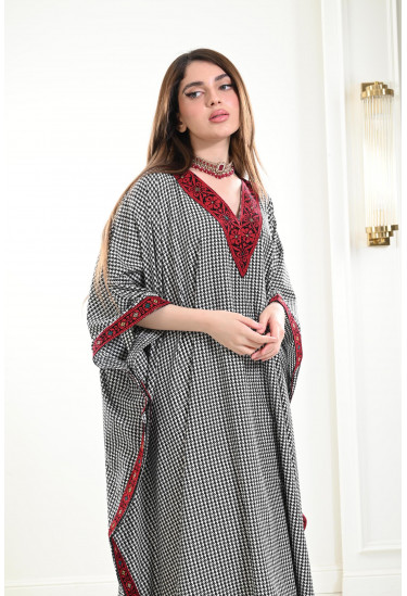 جلابية فراشة طويلة