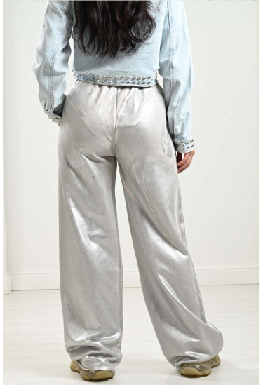 بنطلون بنسيج لامع بنطلون بنسيج لامع