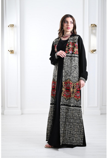 بشت بنمط تراثي طويل بشت بنمط تراثي طويل