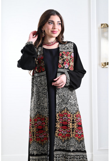 بشت بنمط تراثي طويل بشت بنمط تراثي طويل