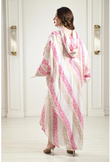 جلابية مميزة بغطاء رأس