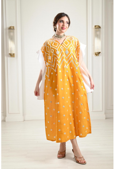 جلابية ملونة طويلة جلابية ملونة طويلة