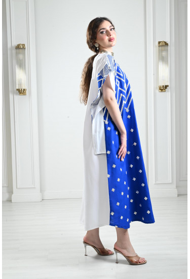 جلابية ملونة طويلة جلابية ملونة طويلة