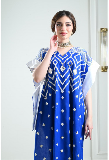 جلابية ملونة طويلة جلابية ملونة طويلة