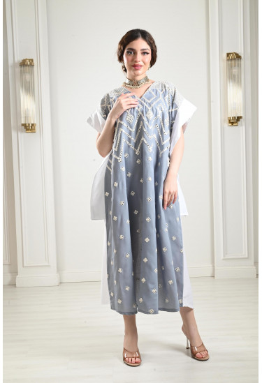 جلابية ملونة طويلة جلابية ملونة طويلة