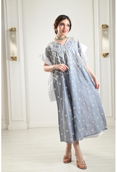 جلابية ملونة طويلة جلابية ملونة طويلة