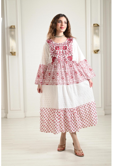 جلابية ركامة مطرزة