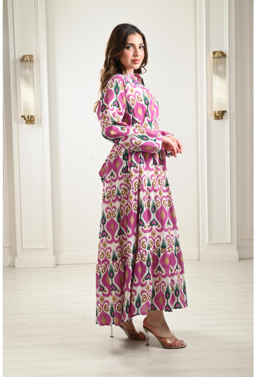 جلابية طويل كلوش 