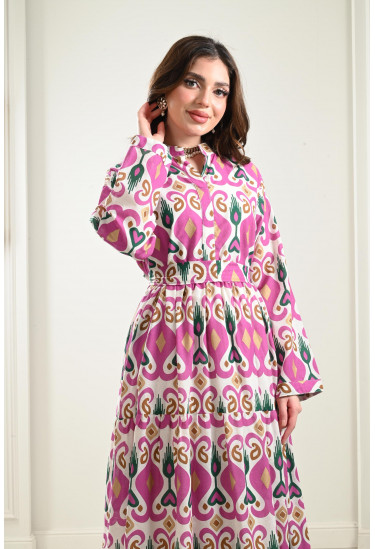 جلابية طويل كلوش 