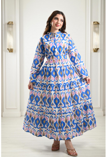 جلابية طويل كلوش 