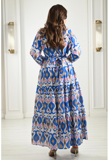 جلابية طويل كلوش 