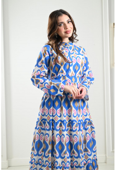 جلابية طويل كلوش 