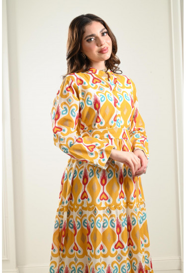 جلابية طويل كلوش 