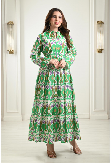 جلابية طويل كلوش 