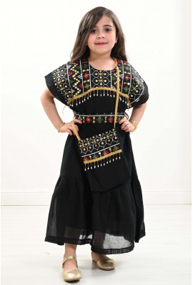 موديلات جلابيات أطفال مقاس صغير