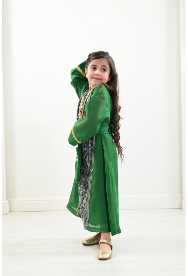 جلابية أطفال مطرزة مقاس صغير