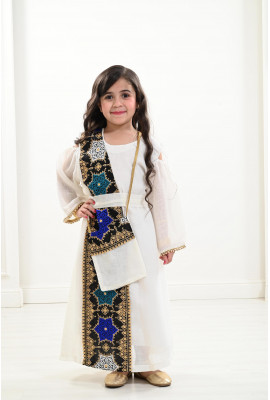 جلابية كتان مقاس أطفال كبيرة جلابية كتان مقاس أطفال كبيرة