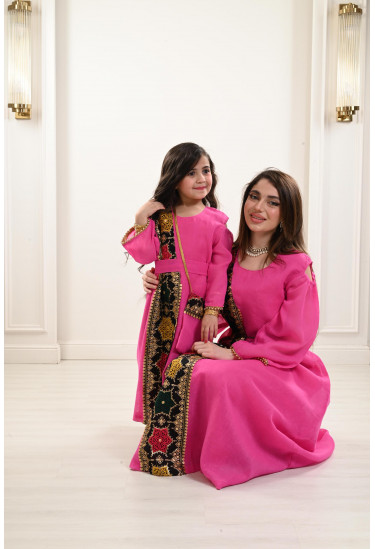 جلابية كتان مقاس أطفال كبيرة جلابية كتان مقاس أطفال كبيرة