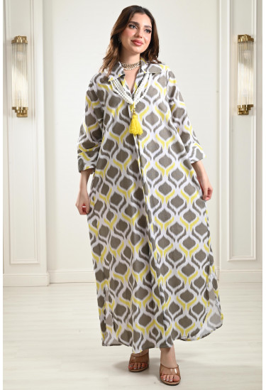 جلابيات نسائية منقوشة