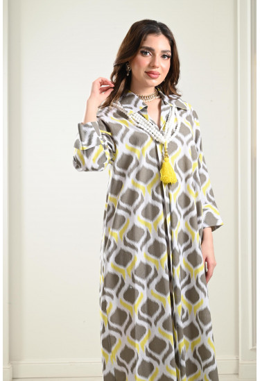 جلابيات نسائية منقوشة