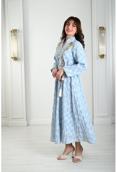 جلابيه نسائي مطرزه جلابيه نسائي مطرزه