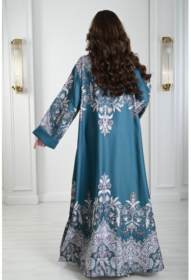 جلابيه بنقوش وزخارف رائعه