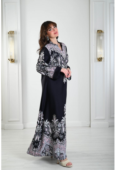 جلابيه بنقوش وزخارف رائعه