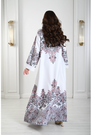 جلابيه بنقوش وزخارف رائعه