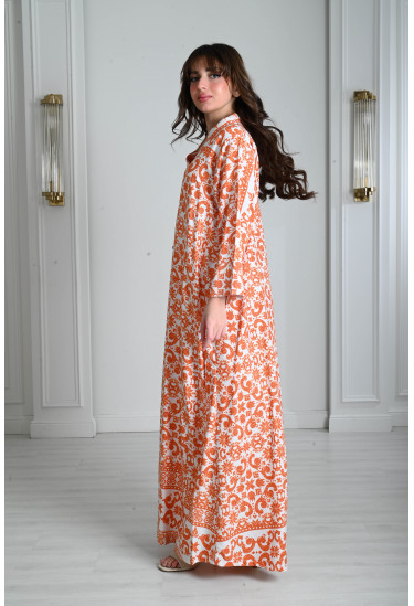 جلابيه نسائي طويله