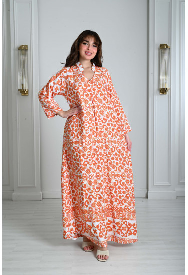 جلابيه نسائي طويله