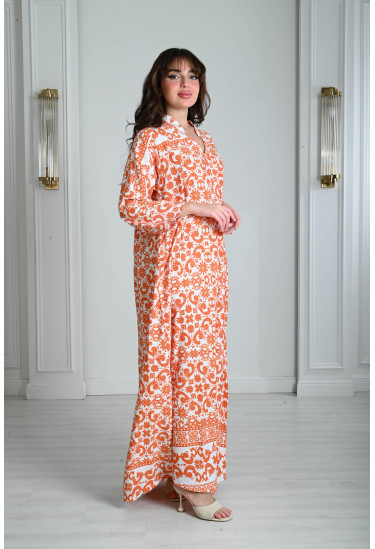 جلابيه نسائي طويله