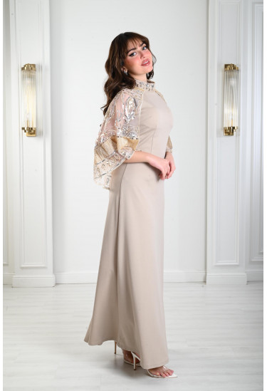 فستان سهره لطله مفعمه بالانوثه