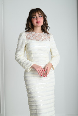 فستان سهره رقيق