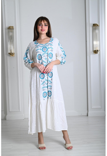 جلابيه نسائي ميدي تصميم انيق جلابيه نسائي ميدي تصميم انيق