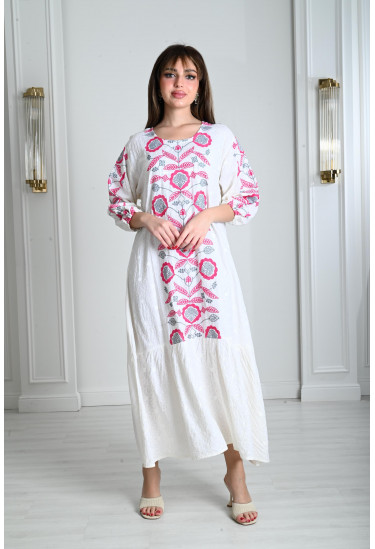 جلابيه نسائي ميدي تصميم انيق جلابيه نسائي ميدي تصميم انيق