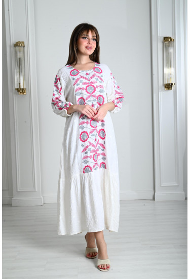 جلابيه نسائي ميدي تصميم انيق جلابيه نسائي ميدي تصميم انيق