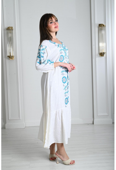 جلابيه نسائي ميدي تصميم انيق جلابيه نسائي ميدي تصميم انيق