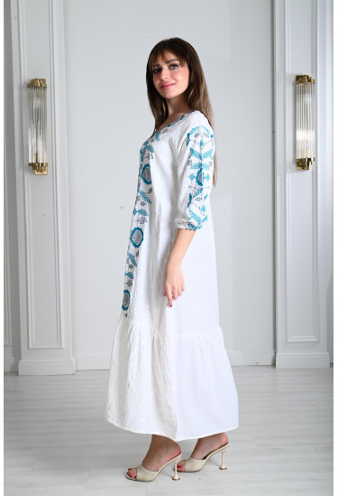 جلابيه نسائي ميدي تصميم انيق جلابيه نسائي ميدي تصميم انيق