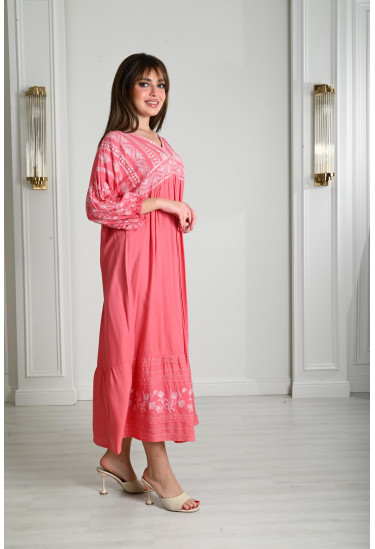 جلابيه بتطريز مميز وراقي